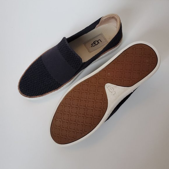 UGG | Size 5 | Alameda Sammy Slip-On Sneaker | Black - Picture 3 of 10
